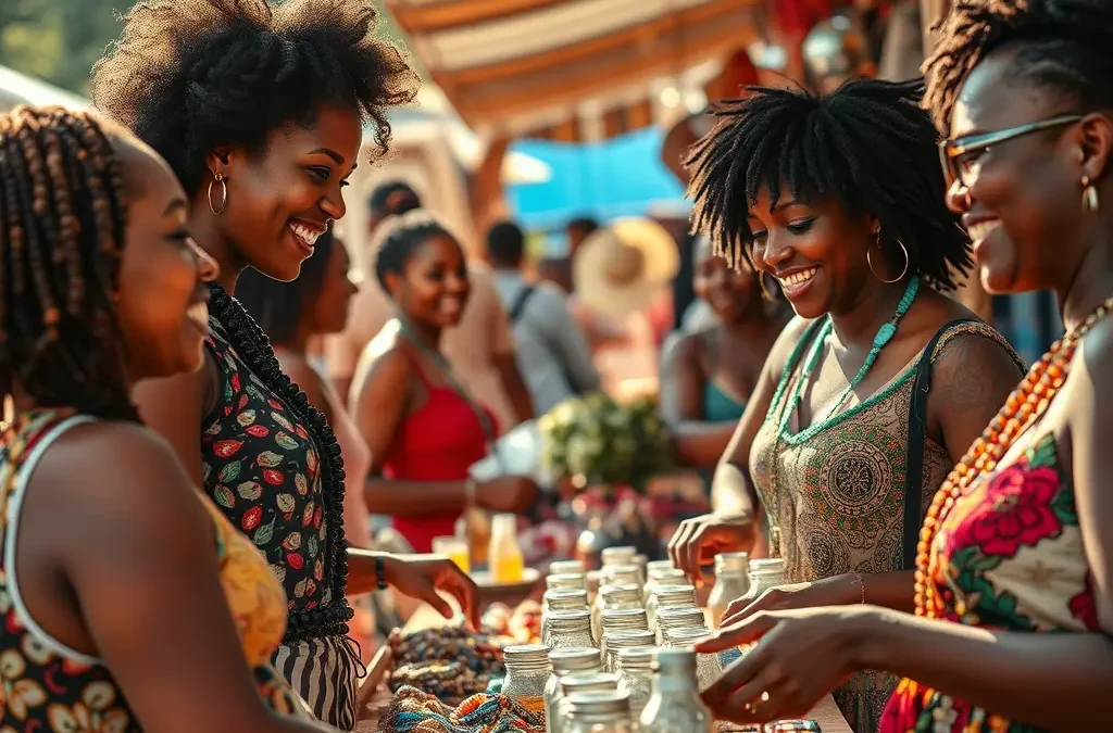 create a high resolution highly detailed image featuring a vibrant local