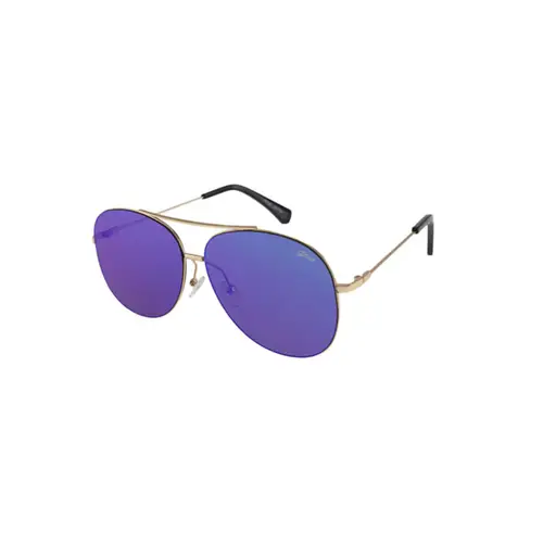 jase new york justice sunglasses in gold