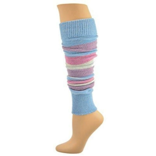 lambswool colorful leg warmers for women, girls and teens