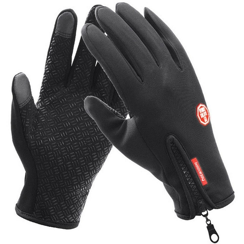 winter men touch screen anti slip windproof warm breathable gloves sp