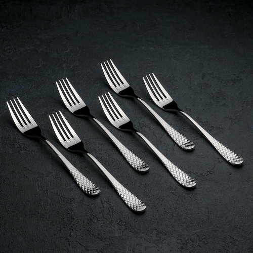 dinner fork 8" inch | 20 cm set of 6 in gift box