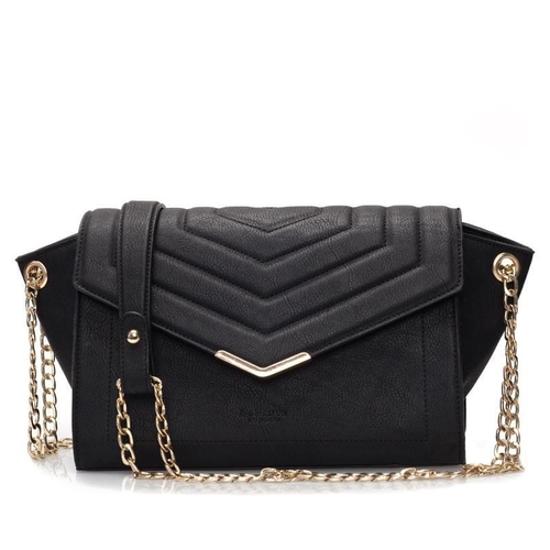 kensington vegan black cross body bag