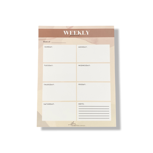 weekly planner